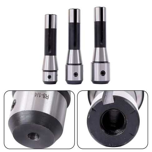 R8 End Mill Tool Holder Set 5 Pack (1/4' 3/8' 1/2' 3/4' 1') for Milling Machine in Saudi Arabia