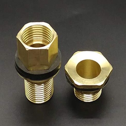 1pc Copper Water Tank Connector 1/2" 3/4" 1" Male Brass Pipe Single Loose Key Swivel Fittings Nut Jointer(06-20mm) Fitting in Saudi Arabia