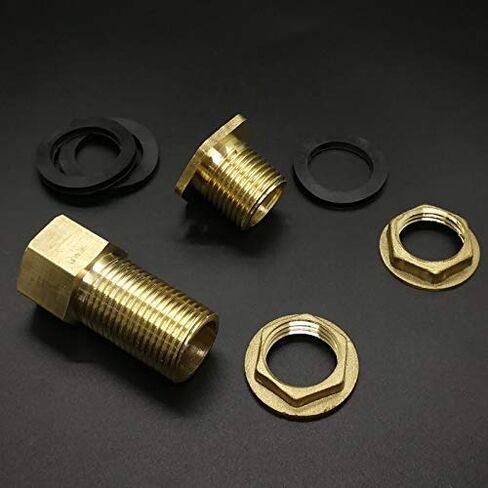 1pc Copper Water Tank Connector 1/2" 3/4" 1" Male Brass Pipe Single Loose Key Swivel Fittings Nut Jointer(06-20mm) Fitting in Saudi Arabia