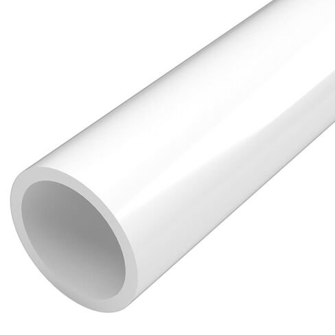 أنبوب PVC FORMUFIT، مقاس 2 بوصة، (2.375 بوصة OD فعلي) درجة أثاث SCH 40، أبيض (40 بوصة طول × 3 عبوات) هيكلي DIY للدفيئة والحديقة وخفة حركة الكلاب ومشاريع التصنيع - P002FGP-WH-40x3 in Saudi Arabia