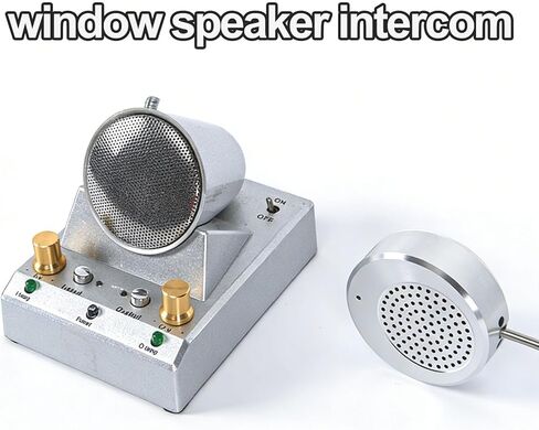 نظام اتصال داخلي بمكبر صوت النافذة، اتصال ثنائي الاتجاه من خلال اتصال داخلي زجاجي مع صوت واضح وتقليل الضوضاء، اتصال ثنائي الاتجاه للبنك، المكتب، المستشفى، العداد in Kuwait