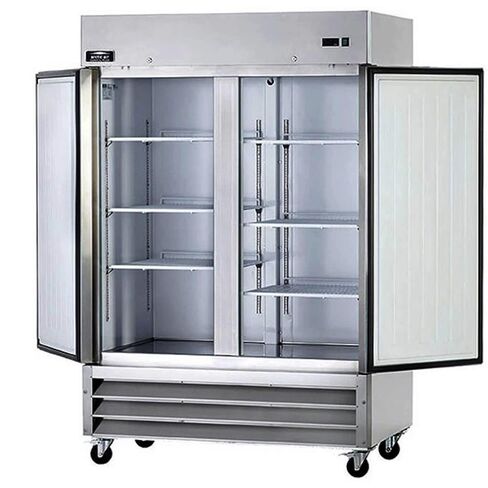 Arctic Air AF49 54" Two Section Two Door Reach-in Commercial Freezer, 49 Cubic Feet, Stainlesss Steel, 115v in Saudi Arabia