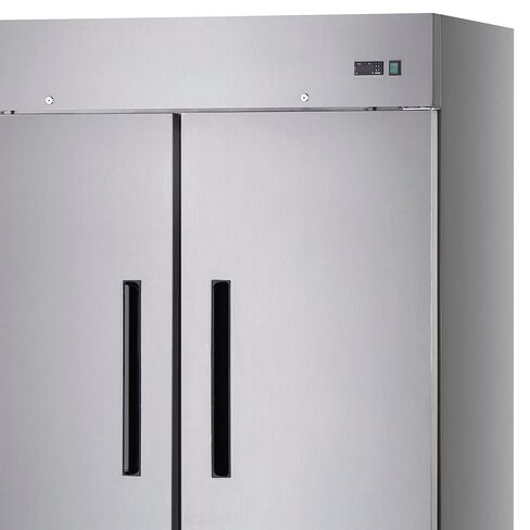 Arctic Air AF49 54" Two Section Two Door Reach-in Commercial Freezer, 49 Cubic Feet, Stainlesss Steel, 115v in Saudi Arabia