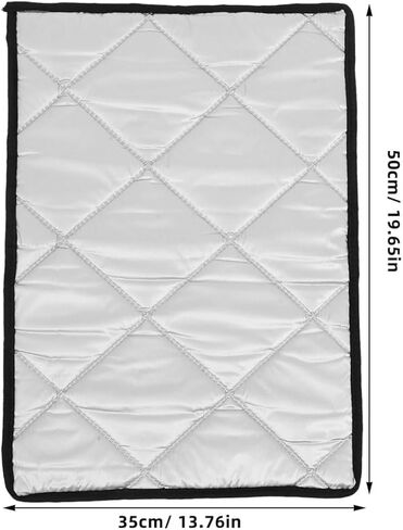 SMASOLO غطاء بطانية العزل الحراري لنقل المواد الغذائية 19.68X13.77 بوصة على الوجهين غطاء صندوق الطعام المعزول للاستخدام في السوق الليلية للوجبات الجاهزة للشواء in Kuwait