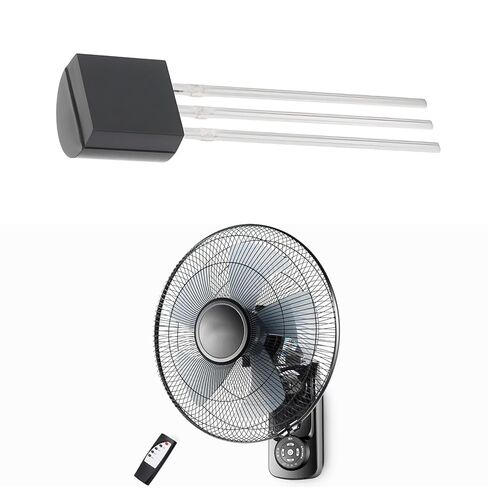Create idea 10Pcs 3Pin Transistor BF256A for Toys Fans Home Appliances Black in Saudi Arabia