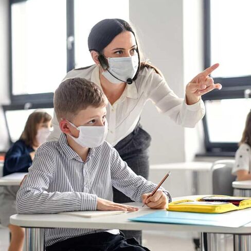 ميكروفون سماعة الرأس اللاسلكية، نظام ميكروفون الرأس لشخصين، نطاق 160 قدمًا، ميكروفونات سماعة الرأس اللاسلكية المزدوجة 2.4 جيجا لمكبر صوت الكاريوكي، مضخم الصوت، نظام PA، اليوغا، التدريس، اللياقة البدنية، الاجتماعات، الدليل السياحي in Kuwait