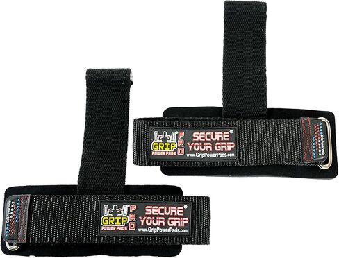 أحزمة معصم مبطنة من النيوبرين لرفع الأثقال وكمال الأجسام واللياقة البدنية - دعم المعصم والقبضة، عبوتان (أسود) in Kuwait