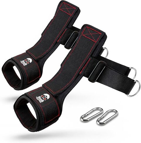 THEFITGUY Tib Straps - بديل Tib Bar لآلة الكابلات | حزام رفع تيبياليس لقوة الساق والركبة والكاحل | مدرب الظنبوب | معدات عطف ظهري وتقوية الجزء السفلي من الساق in Kuwait
