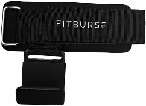 Weight Lifting Hooks with Wrist Straps – Heavy Duty Neoprene Padded Hook & Loop Closure with Palm Guard for Deadlifts, Powerlifting, Bodybuilding & Pull Ups (Pair) in Saudi Arabia