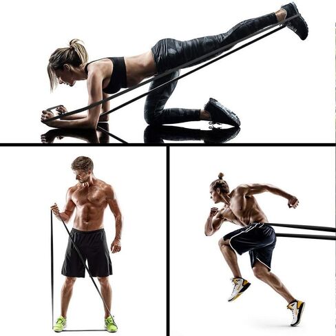 Resistance Bands (25-65lb), Pull Up Assist Bands - Workout Bands, Eexercise Bands, Long Resistance Bands Set for Working Out, Fitness, Training, Physical Therapy for Men Women in Saudi Arabia