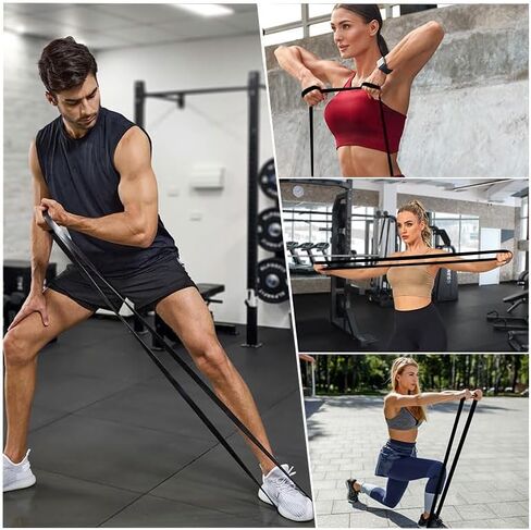 Resistance Bands (25-65lb), Pull Up Assist Bands - Workout Bands, Eexercise Bands, Long Resistance Bands Set for Working Out, Fitness, Training, Physical Therapy for Men Women in Saudi Arabia