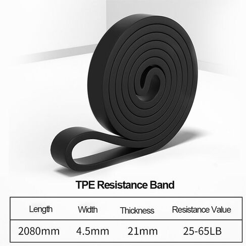 Resistance Bands (25-65lb), Pull Up Assist Bands - Workout Bands, Eexercise Bands, Long Resistance Bands Set for Working Out, Fitness, Training, Physical Therapy for Men Women in Saudi Arabia