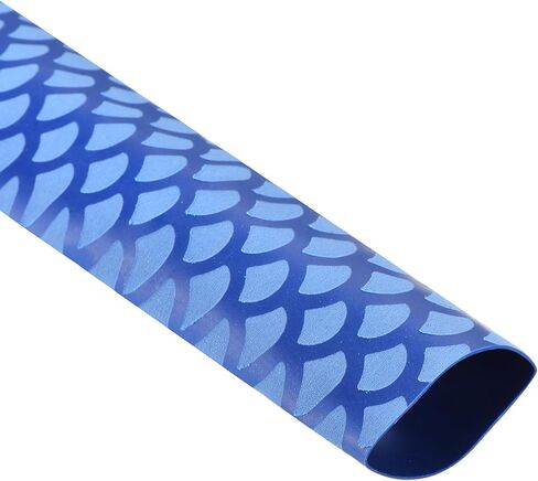 DMiotech Heat Shrink Sleeve Wrap Tubing x Tube Tubing for Fishing Rod Grips and Other Grips, Non Slip - Insulation - Waterproof 40'' Lengths, Dia 40mm Black Scales in Saudi Arabia