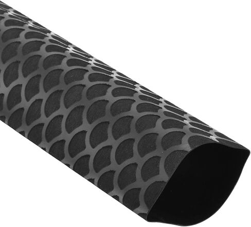 DMiotech Heat Shrink Sleeve Wrap Tubing x Tube Tubing for Fishing Rod Grips and Other Grips, Non Slip - Insulation - Waterproof 40'' Lengths, Dia 40mm Black Scales in Saudi Arabia