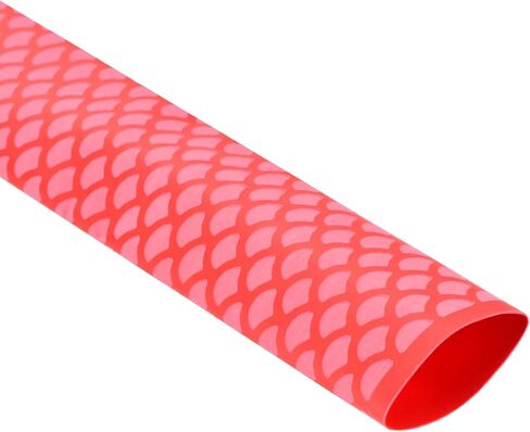 DMiotech Heat Shrink Sleeve Wrap Tubing x Tube Tubing for Fishing Rod Grips and Other Grips, Non Slip - Insulation - Waterproof 40'' Lengths, Dia 40mm Black Scales in Saudi Arabia
