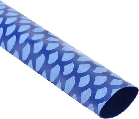 DMiotech Heat Shrink Sleeve Wrap Tubing x Tube Tubing for Fishing Rod Grips and Other Grips, Non Slip - Insulation - Waterproof 40'' Lengths, Dia 40mm Black Scales in Saudi Arabia