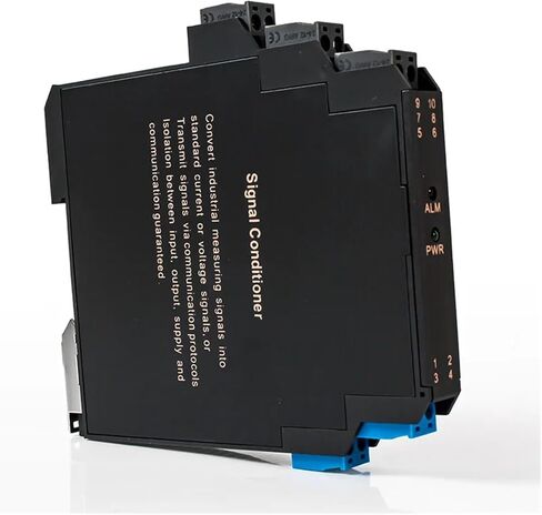 DC24V 1 in 2 Out Ultra-Thin Analog Signal Isolator 0-10mA to 0-10V 4-20mA(1-5v Output) in Saudi Arabia