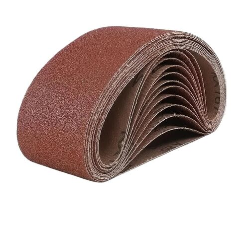 6-Piece Abrasive Belt for 3 x 21-inch Belt Machines for Woodworking, Wood Grinding, Leveling, and Metal polishing 60-400(320Grit) in Kuwait