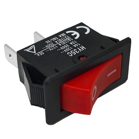 HY35C Rocker Switch (Pack of 2) – ON/Off 2-Pin AC 125/250V 16/12A Waterproof IP54 Switch for Tools, Appliances, Air Compressors in Saudi Arabia