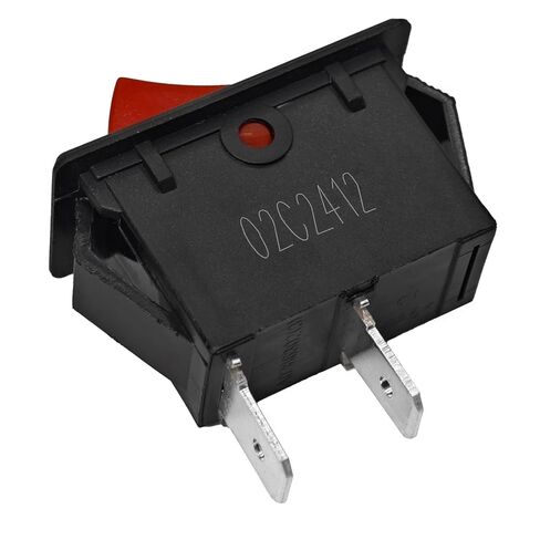 HY35C Rocker Switch (Pack of 2) – ON/Off 2-Pin AC 125/250V 16/12A Waterproof IP54 Switch for Tools, Appliances, Air Compressors in Saudi Arabia
