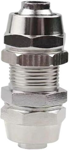 1PCS Pneumatic Quick Hose Tube Coupling OD 4mm 6mm 8mm 10mm 12mm 14 16mm Brass Fast Pipe Fitting T-Type L-Type Cross-Type Connector(PM,8mm) in Saudi Arabia