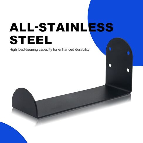 Stainless Steel Yoga Mat Holder Wall Mount 2-Pack – Space Saving Storage Rack for Exercise Mats, Foam Rollers, Resistance Bands – Home Gym Organizer in Saudi Arabia