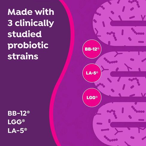 من صانعي MiraLAX، MiraGUT Daily Probiotic، بروبيوتيك لصحة الجهاز الهضمي، مكمل غذائي خالي من الغلوتين، بروبيوتيك للنساء والرجال، يدعم صحة الجهاز الهضمي بشكل عام، 30 قيراط in Kuwait
