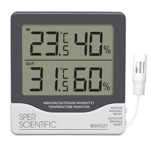 Sper Scientific 800027 Humidity/Temperature Monitor in Saudi Arabia