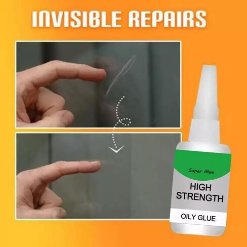 2pcs High Strength Oily Glue Universal Superglue,Mighty Instant Glue for Resin Ceramic Metal Glass Used for Quick Repair of Metal, Plastic, Wood, Glass, Jade and So On in Saudi Arabia