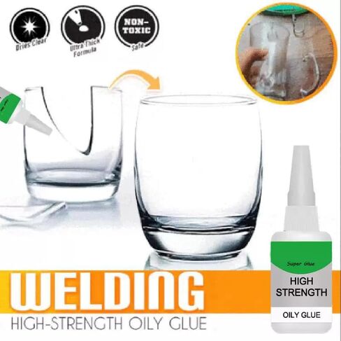 2pcs High Strength Oily Glue Universal Superglue,Mighty Instant Glue for Resin Ceramic Metal Glass Used for Quick Repair of Metal, Plastic, Wood, Glass, Jade and So On in Saudi Arabia