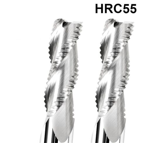 Roughing End Mill 4-20mm 3 Flutes CNC Solid Carbide Router Bits for Aluminum Spiral Bit HRC55 Solid Carbide Milling Cutter(20x45) in Saudi Arabia