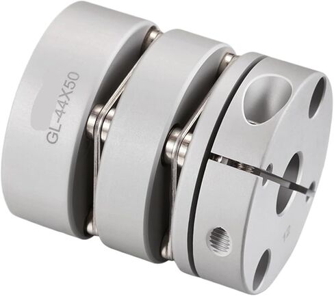 عمود اقتران محرك متدرج مقرنة المشبك القرص GL- D19mm L27mm القطر الداخلي: 3 إلى 8 مللي متر زوجان مرنان (GL-19X27-4x7) in Saudi Arabia