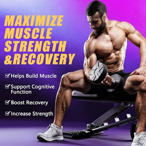 علكات الكرياتين 120 قطعة - نكهة البطيخ والتوت، 5000 ملغ من الكرياتين مونوهيدرات مع BCAA، وL-Taurine والإلكتروليتات لنمو العضلات والقوة والطاقة - قابلة للمضغ للرجال والنساء in Kuwait