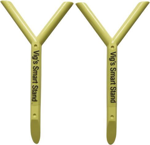Golf Accessories, Golf Club Stand, Pocket Size by Vig's Smart Stand - White in Saudi Arabia