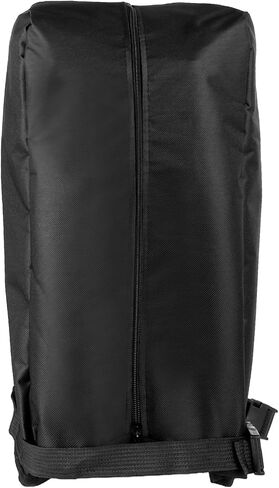 غطاء حقيبة جولف، غطاء مطر لحقيبة الجولف مقاس 34 × 33 × 20 بوصة، غطاء غطاء حقيبة جولف مقاوم للماء والغبار مع سحاب أمامي، وأشرطة قابلة للتعديل وتصميم فتحة سفلية، يناسب حقائب الحامل والعربة (أسود) in Kuwait