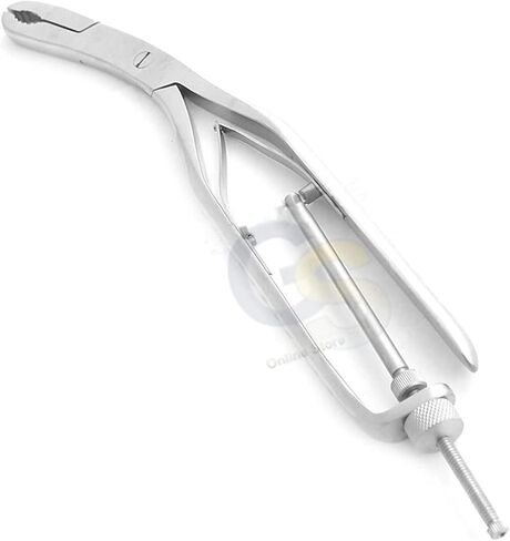 G.S Bone Holding Clamps Ulrich 8" Straight Jaws with Set Screw in Kuwait