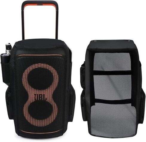 غطاء واقٍ لصناديق JBLS PartysBoxs 520، حقيبة مكبر صوت متينة لصناديق حفلات JBLS، حقيبة ظهر محمولة لسماعات السلسلة بطبقة مزدوجة لمقاومة الخدش والغبار in Kuwait