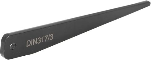 Jeffergarden Morse Taper Drift Key DIN317 3, MT3 Taper Shank Drill Bit for Drill Chuck Sleeve Removal, with Silicon Manganese Spring Steel for Machine Tool Lathe Drilling in Kuwait