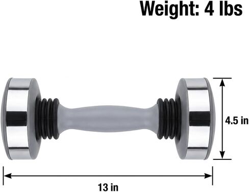 Shaking Weight, Dual Purpose Fitness Dumbbells for Home/Gym, 4 lbs, Shape Tight Muscles, Vibrating Fitness, Shaking Dumbbells Free Weights for Men and Women in Saudi Arabia