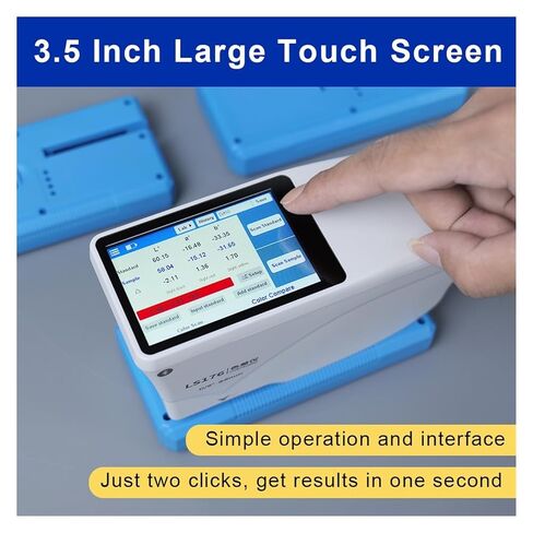 مقياس الألوان المحمول LS176 D/8° البياض والصفرة محلل فرق اللون الرقمي الدقيق للطلاء حساسية عالية، خطأ منخفض in Kuwait