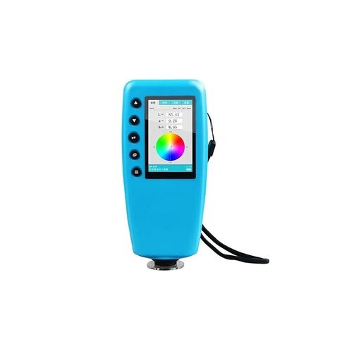 مقياس الألوان الرقمي الدقيق WR10QC مع شاشة LCD 2.8 بوصة، محلل ألوان محمول 4 مم للطلاء والبلاستيك والنسيج معمل مراقبة الجودة حساسية عالية، خطأ منخفض in Kuwait