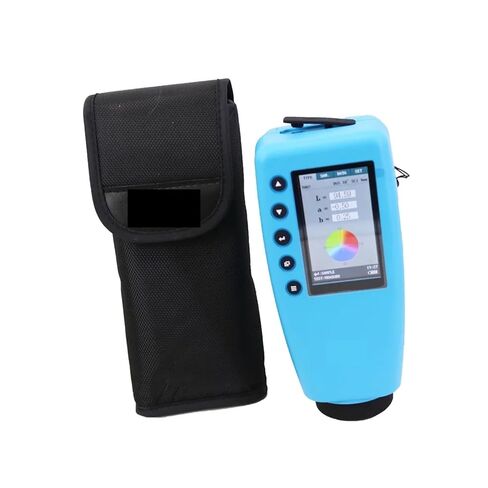 مقياس الألوان الرقمي الدقيق WR10QC مع شاشة LCD 2.8 بوصة، محلل ألوان محمول 4 مم للطلاء والبلاستيك والنسيج معمل مراقبة الجودة حساسية عالية، خطأ منخفض in Kuwait