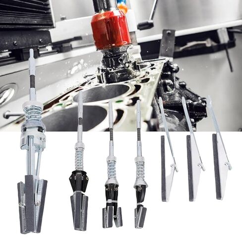 Cylinder Hone Tool Set 1-1/8in 2 Claws and 1-1/8in 2in 3in 3 Claws Cylinder Hone Deglazer with 4in Honing Stones in Kuwait