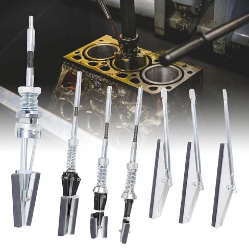 Cylinder Hone Tool Set 1-1/8in 2 Claws and 1-1/8in 2in 3in 3 Claws Cylinder Hone Deglazer with 4in Honing Stones in Kuwait