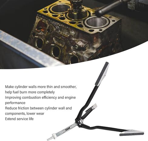 Cylinder Hone Adjustable Deglazer Tool 220 Grit with High Strength Materials, for Improved Combustion Efficiency and Extended Service Life in Saudi Arabia
