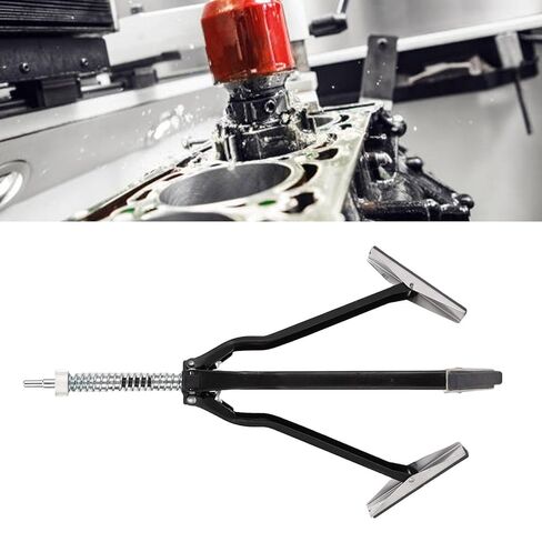 220 Grit Engine Cylinder Hone Tool, 2.24 to 9.84in Diameter Adjustable Deglazer with Extra 3Pcs 4in Long Stones Glossy Grinding Engine Cylinder Grinding and Polishing Tools in Saudi Arabia