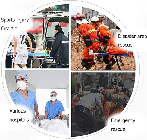 EMT قابلة للطي للعمود الفقري، لوحة خلفية محمولة للطوارئ، سعة تحمل 159 كجم، لوح إنقاذ عائم للمياه، لنقل المرضى في التخييم، حمامات السباحة in Kuwait