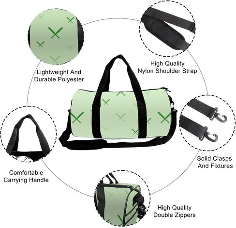 Bold Line Motif Waterproof Gym Bags For Women Oxford Tote Bags Adjustable Shoulder Strap, Convertible Carry Backpack Goth Gym Bag For Camping Dance Backpack Men in Saudi Arabia