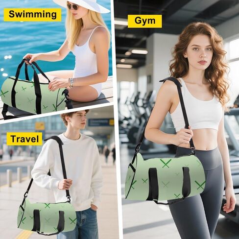 Bold Line Motif Waterproof Gym Bags For Women Oxford Tote Bags Adjustable Shoulder Strap, Convertible Carry Backpack Goth Gym Bag For Camping Dance Backpack Men in Saudi Arabia