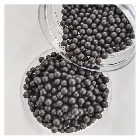 كرة مطاطية سوداء قطرها 2/2.5/3/3.5/4/4.5/5/5.5/6-127 مللي متر كرة مطاطية مستديرة صلبة أجزاء صناعية ذاتية الصنع (90 مللي متر-1 قطعة) in Saudi Arabia
